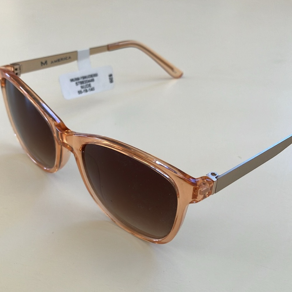 M America Mumays Sunglasses 55-18-140 Nude Modern Style Ladies Eyewear - Picture 6 of 6